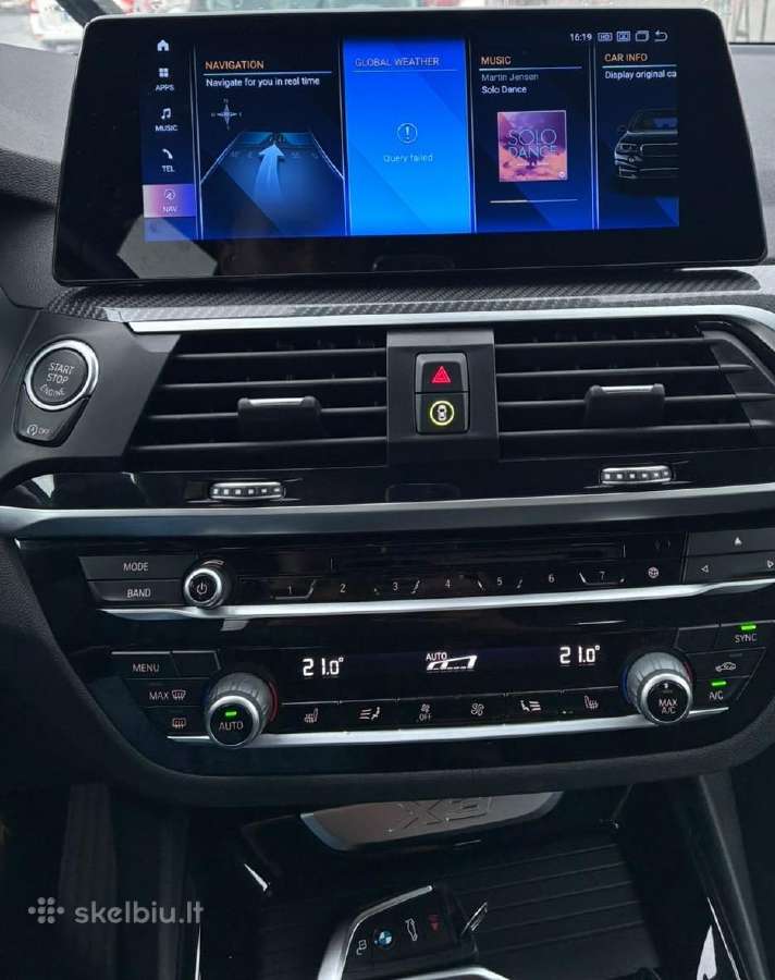 Android ekranas Bmw x3 g01 - nuotraukos Nr. 7