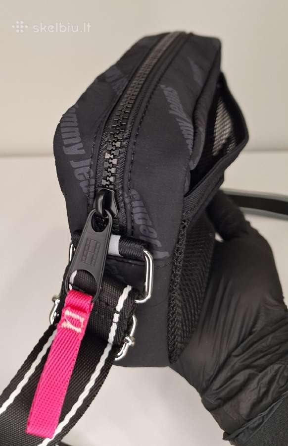 Tommy Jeans juoda rankinė per petį nauja - nuotraukos Nr. 3