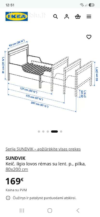 Lova - nuotraukos Nr. 4