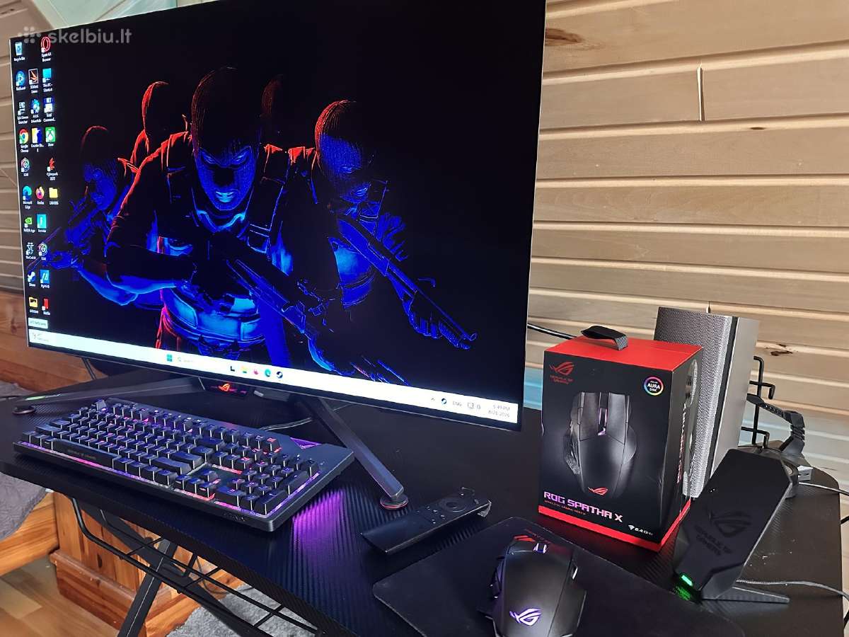 Asusrog13600kf,ddr5 16gb,SSD M2 1t,rtx 5060 - nuotraukos Nr. 2