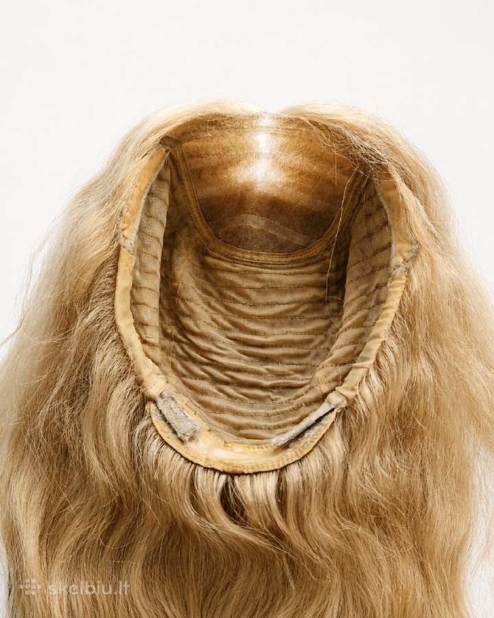 100 % natūralių žmogaus plaukų perukas, 40–50 cm - nuotraukos Nr. 4