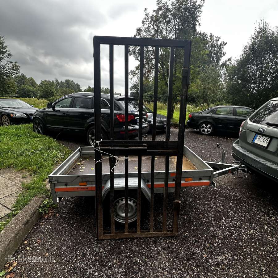 Metalinės vartų grotos / vartų konstrukcija - nuotraukos Nr. 2