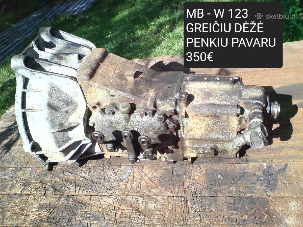 Parduodu penkiu pavaru dėže Mersedes Benz. - nuotraukos Nr. 3
