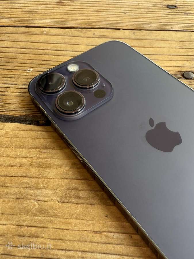 Apple iPhone 14 Pro Max 128gb Deep Purple - nuotraukos Nr. 2