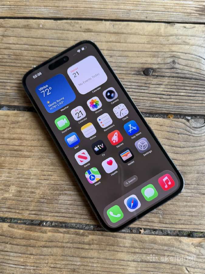 Apple iPhone 14 Pro Max 128gb Deep Purple - nuotraukos Nr. 3