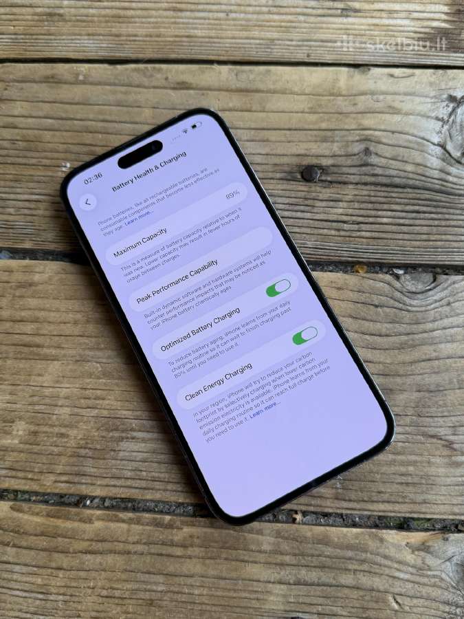 Apple iPhone 14 Pro Max 128gb Deep Purple - nuotraukos Nr. 6