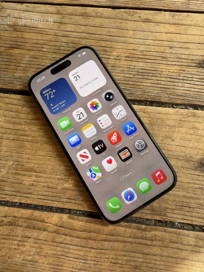 Apple iPhone 15 Pro 128gb Black Titanium - nuotraukos Nr. 4