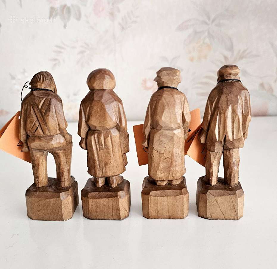 Autorinės, rankų darbo skulpturėlės. (10 cm.) - nuotraukos Nr. 3