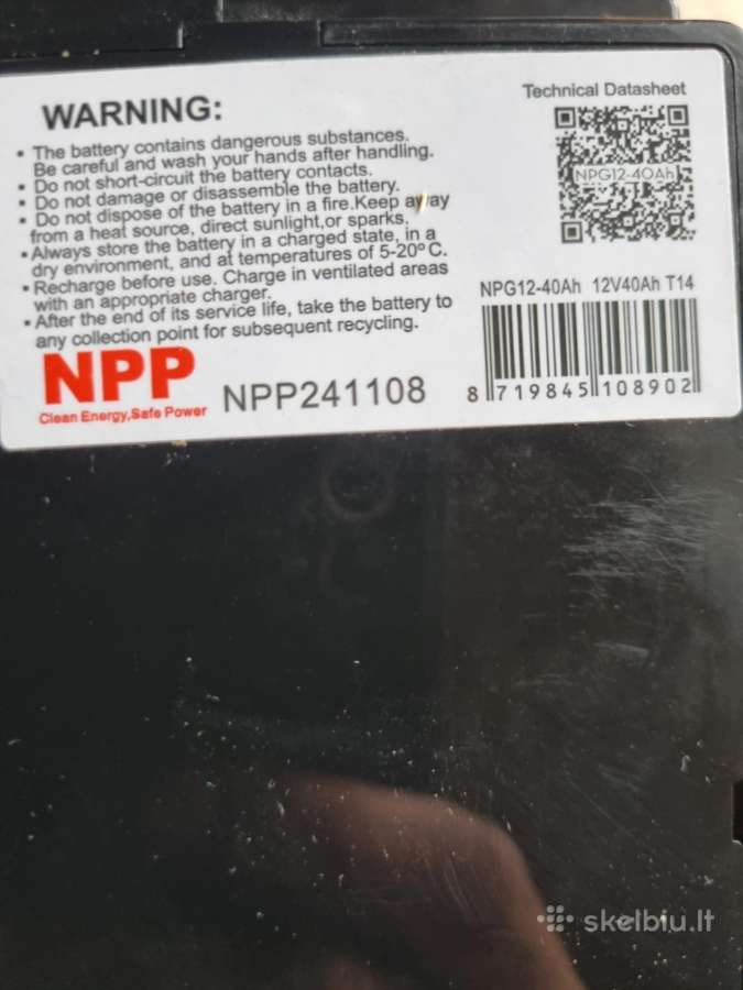Ups Avarinio Maitinimo Komplektas Kemot Prosinus - nuotraukos Nr. 4