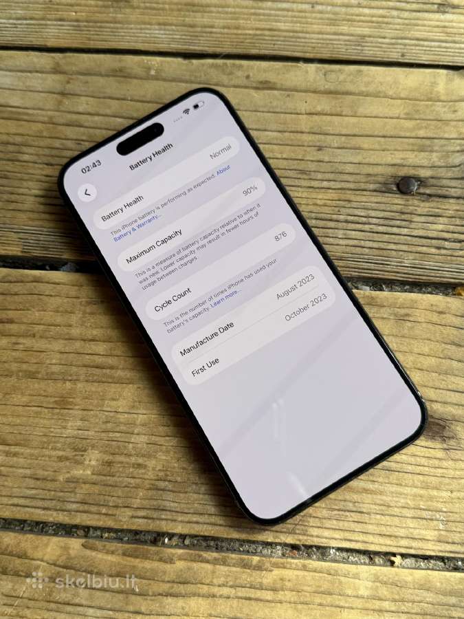 Apple iPhone 15 Pro Max 512gb Black Titanium - nuotraukos Nr. 7