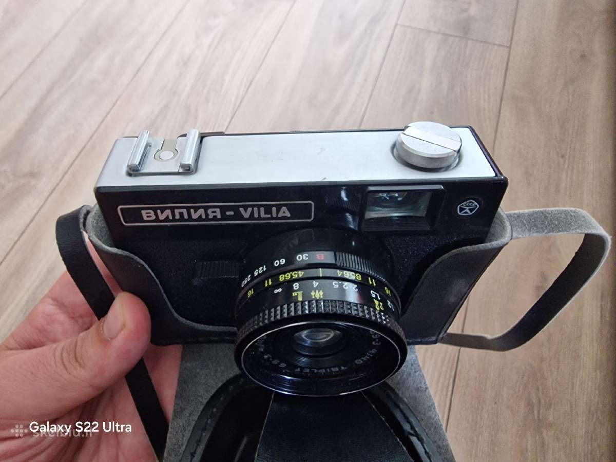 Vilia antikvarinis fotoaparatas - nuotraukos Nr. 2