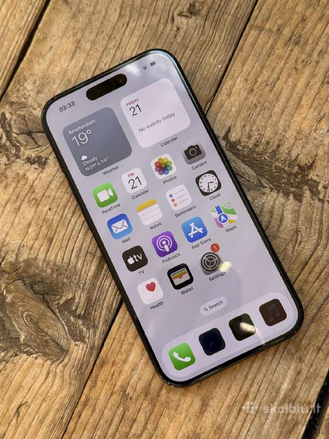 Apple iPhone 15 Pro 256gb Blue Titanium - nuotraukos Nr. 4