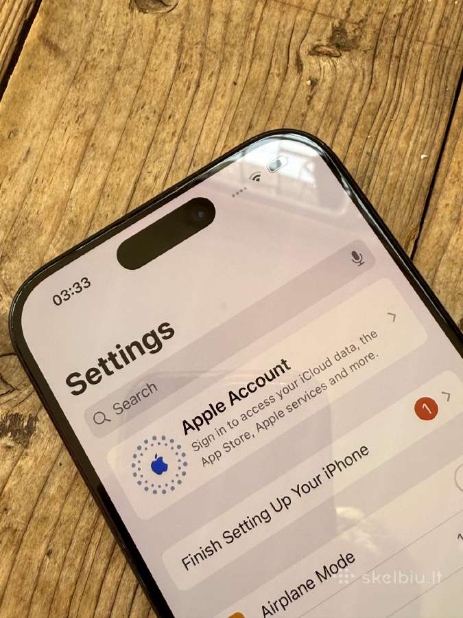 Apple iPhone 15 Pro 256gb Blue Titanium - nuotraukos Nr. 6