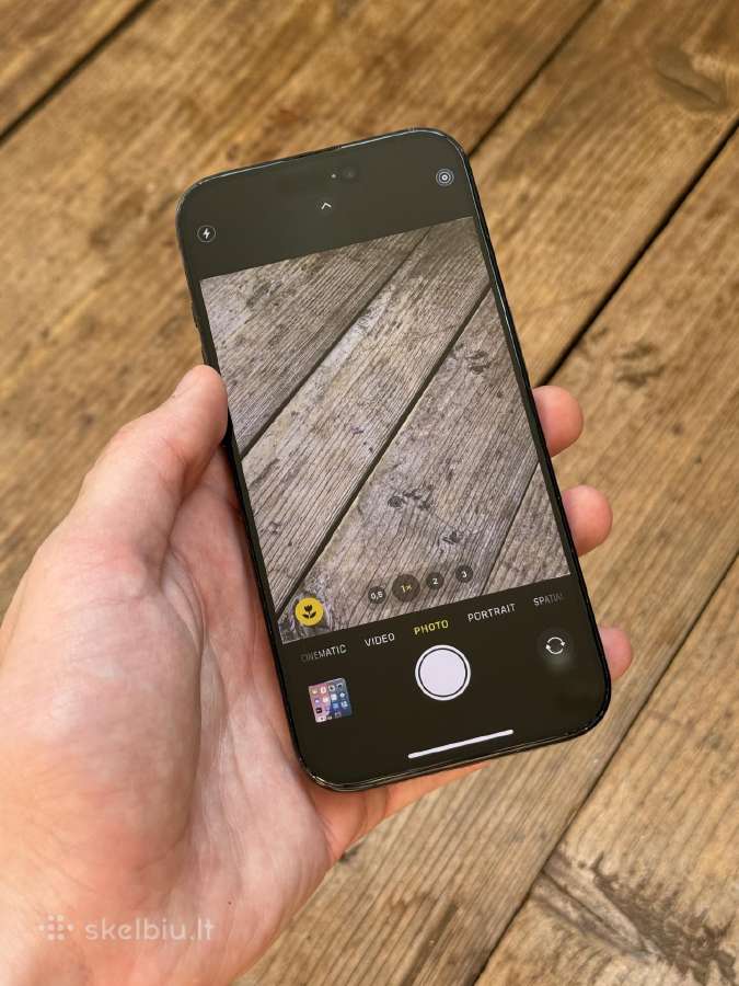 Apple iPhone 15 Pro 256gb Blue Titanium - nuotraukos Nr. 9