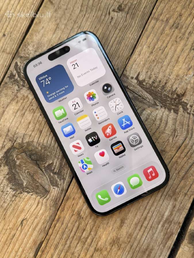 Apple iPhone 15 128gb Black - nuotraukos Nr. 4