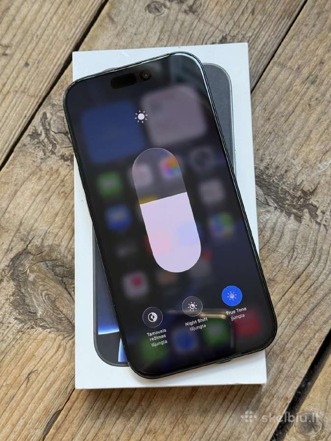 Apple iPhone 16 Pro 128gb Black Titanium - nuotraukos Nr. 5
