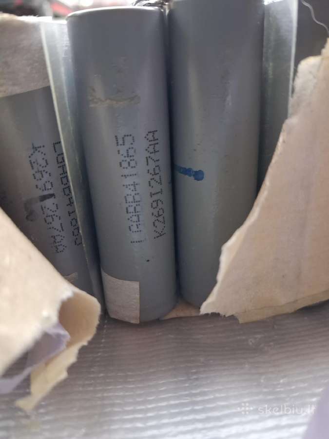 Savadarbė baterija 36v 15,6ah LG celės - nuotraukos Nr. 6