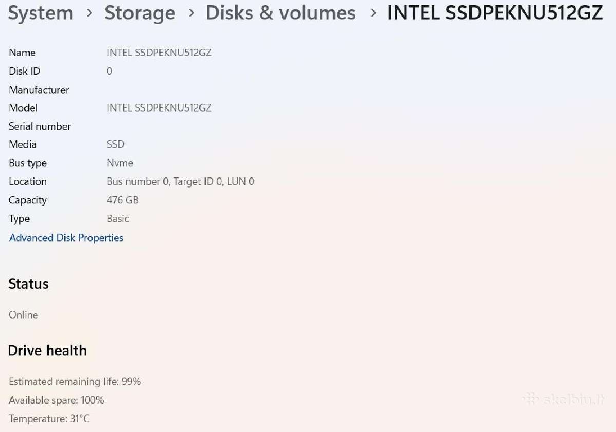 Asus X515ea - nuotraukos Nr. 13