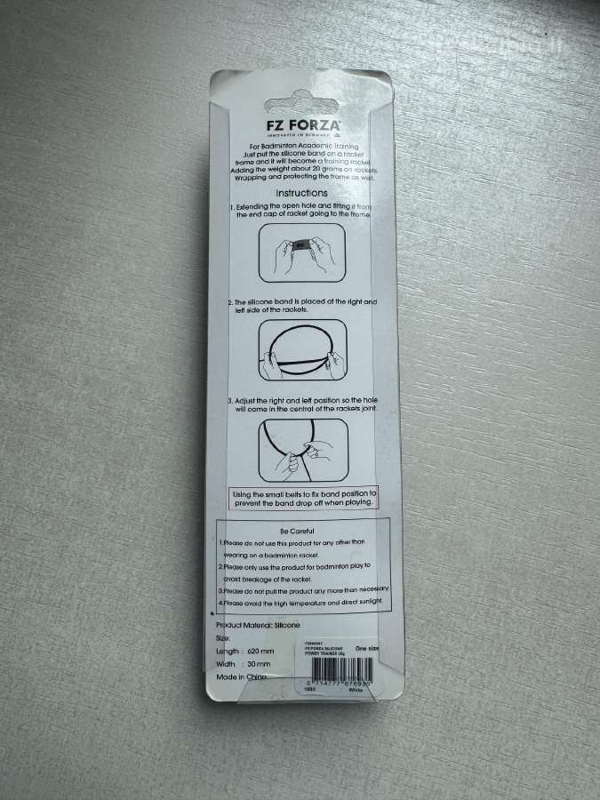 Fz Forza silicone power trainer 20 gr (badminton) - nuotraukos Nr. 2