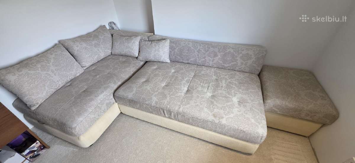 Kampinė sofa - lova - nuotraukos Nr. 2