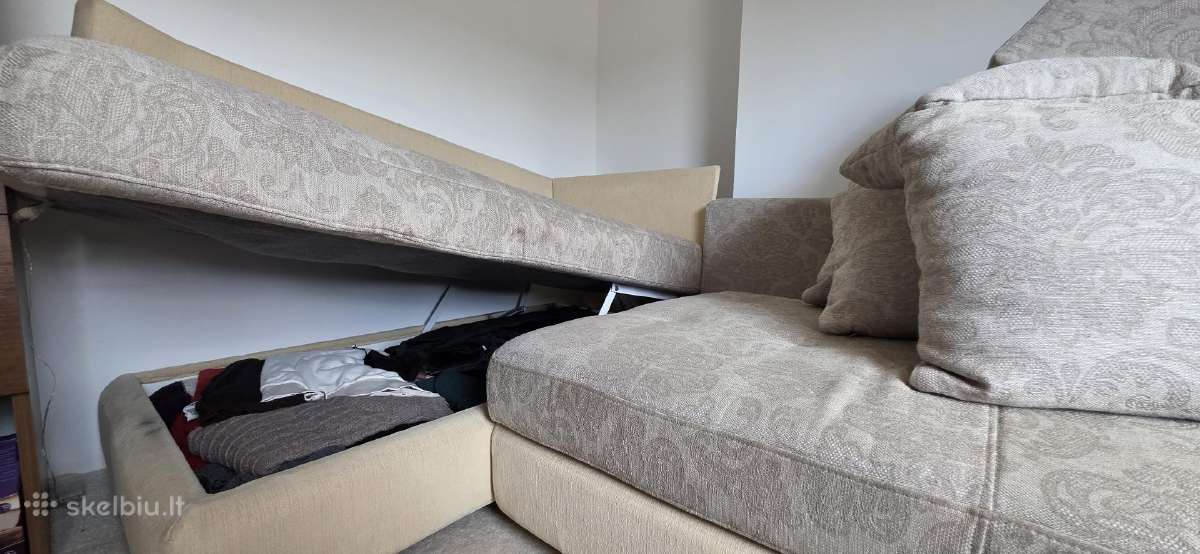 Kampinė sofa - lova - nuotraukos Nr. 3