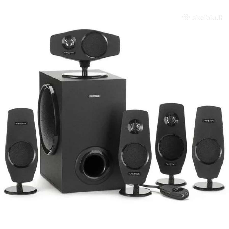 Garso kolonėlės Creative Inspire T6060 5.1 - nuotraukos Nr. 9