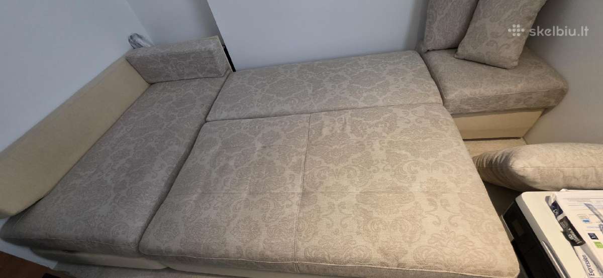 Kampinė sofa - lova - nuotraukos Nr. 4