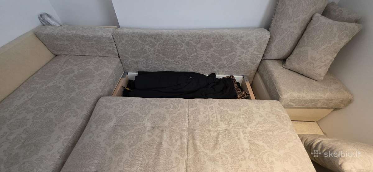Kampinė sofa - lova - nuotraukos Nr. 5