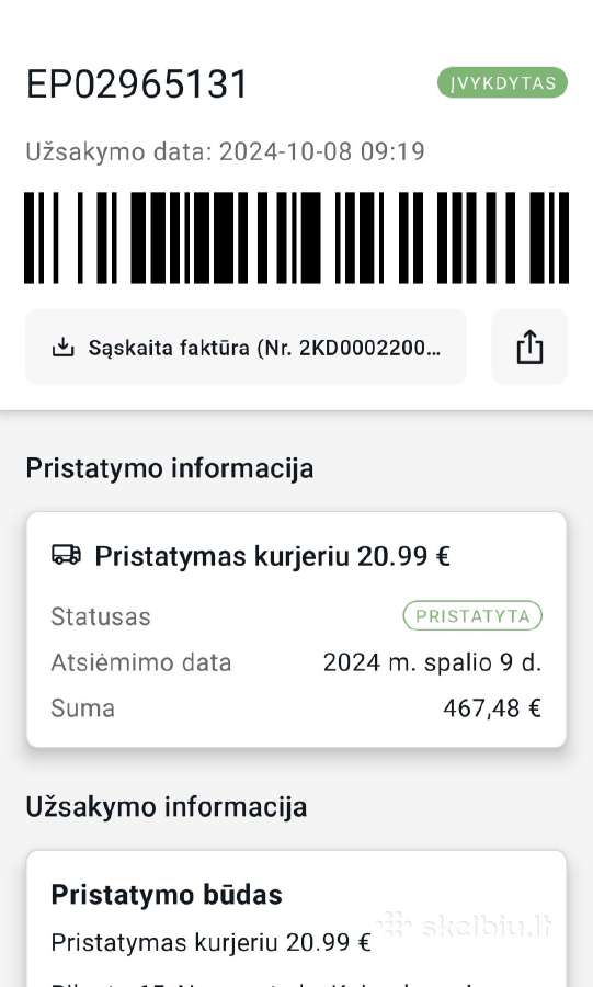 Skalbimo mašina - nuotraukos Nr. 14