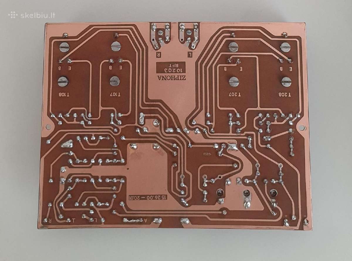 Ziphona Rubin 523 patefonas su stiprintuvu Ddr - nuotraukos Nr. 10