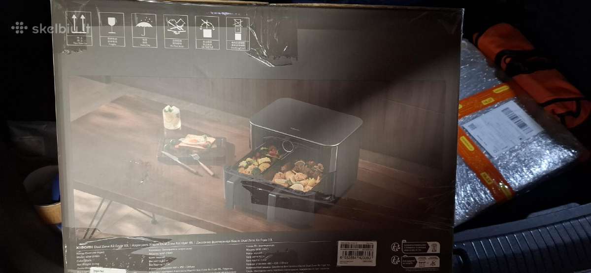 Xiaomi dual zone karšto oro gruzdintuvė, 10l - nuotraukos Nr. 3