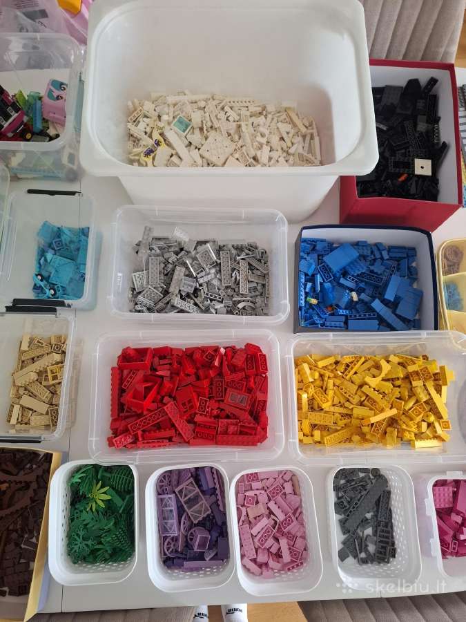 Lego kolekcija su 46 rinkiniais ir 10,2 kg detalių - nuotraukos Nr. 7