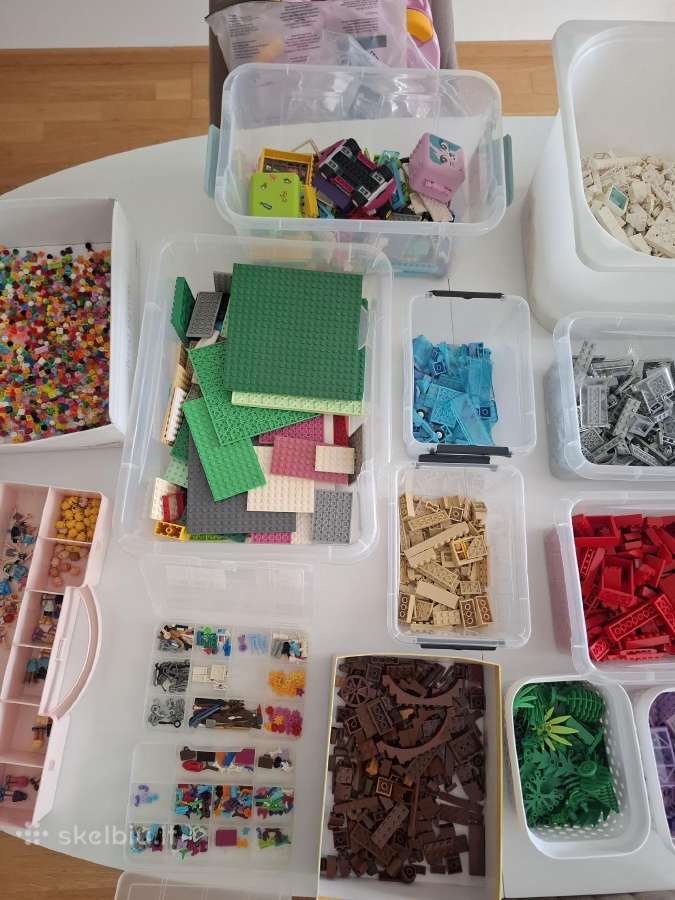 Lego kolekcija su 46 rinkiniais ir 10,2 kg detalių - nuotraukos Nr. 8