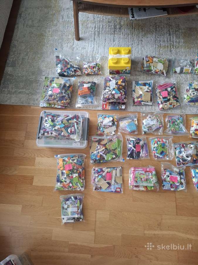 Lego kolekcija su 46 rinkiniais ir 10,2 kg detalių - nuotraukos Nr. 3