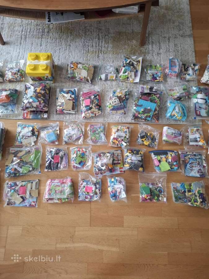 Lego kolekcija su 46 rinkiniais ir 10,2 kg detalių - nuotraukos Nr. 4