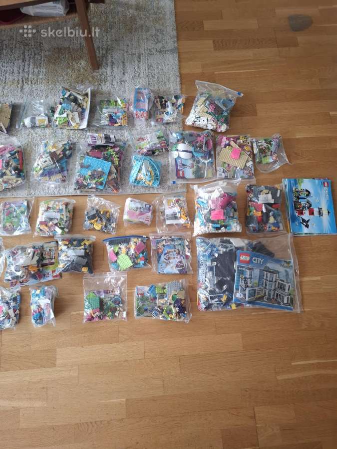 Lego kolekcija su 46 rinkiniais ir 10,2 kg detalių - nuotraukos Nr. 5