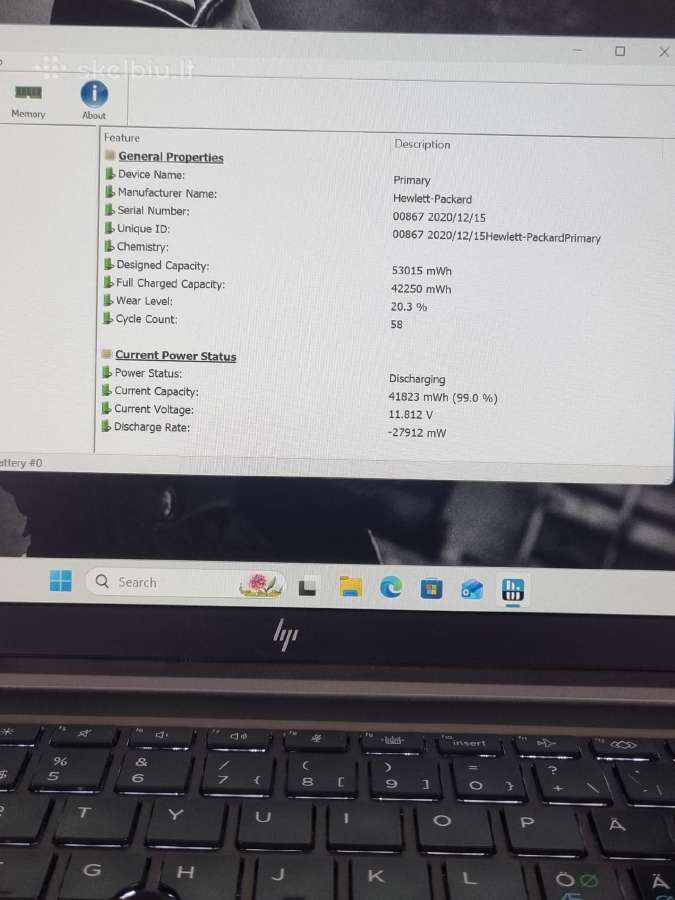 Hp Zbook Firefly 14 - nuotraukos Nr. 7