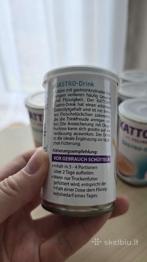 Kattovit Feline Gastro drink 9 vnt - nuotraukos Nr. 3