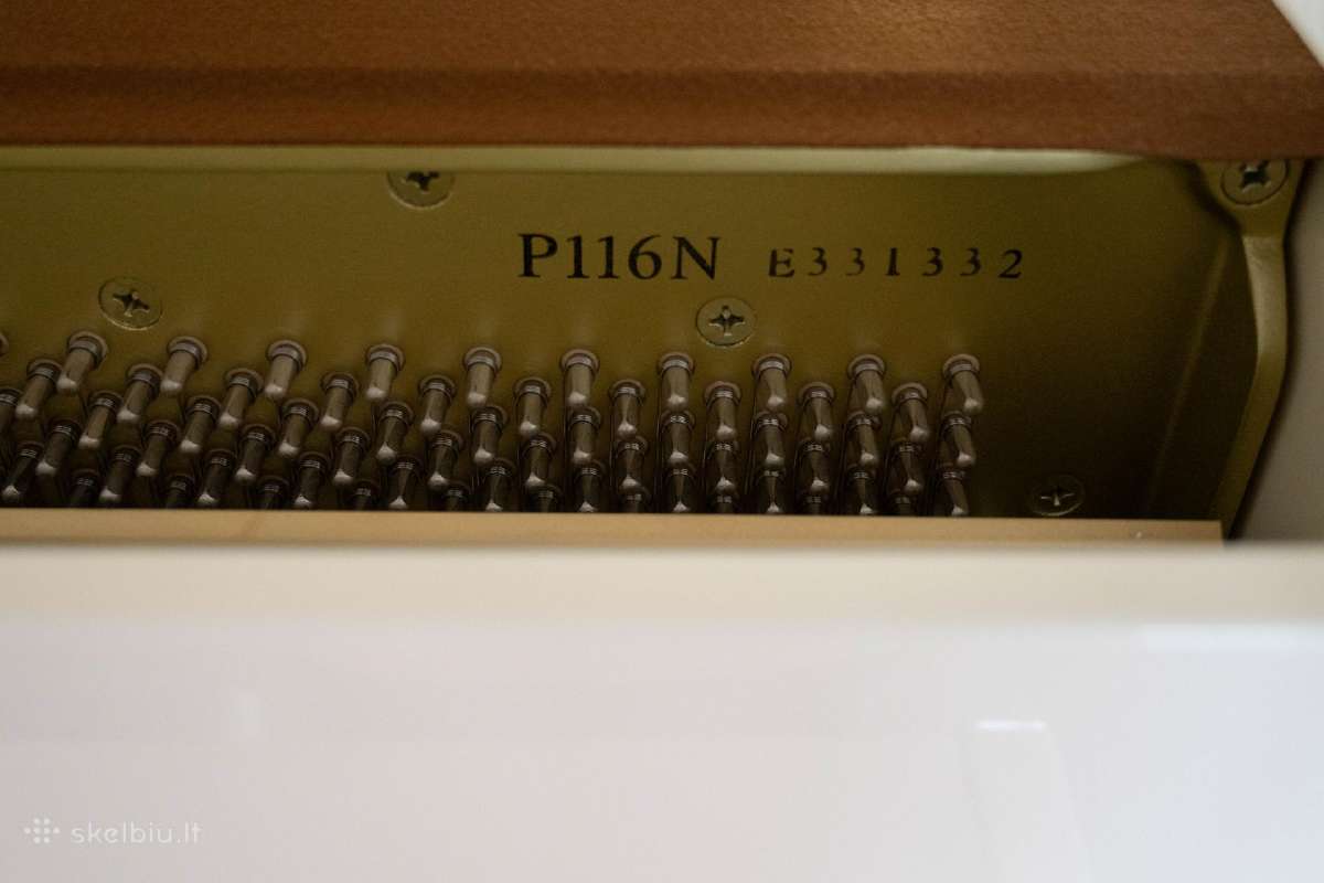 Pianinas Yamaha P116n - nuotraukos Nr. 12