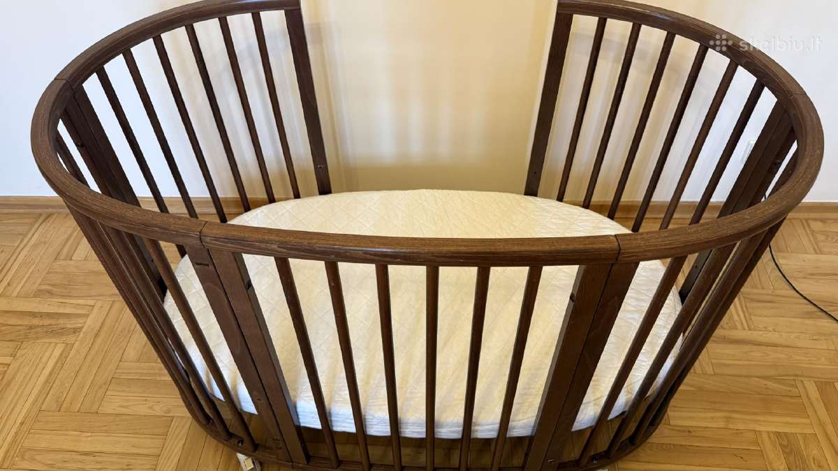 Vaikiška lovytė Stokke su čiužiniu - nuotraukos Nr. 2