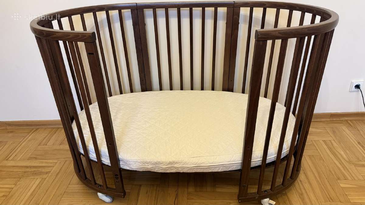 Vaikiška lovytė Stokke su čiužiniu - nuotraukos Nr. 3