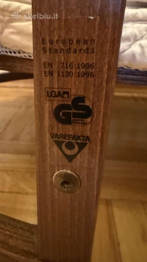 Vaikiška lovytė Stokke su čiužiniu - nuotraukos Nr. 5