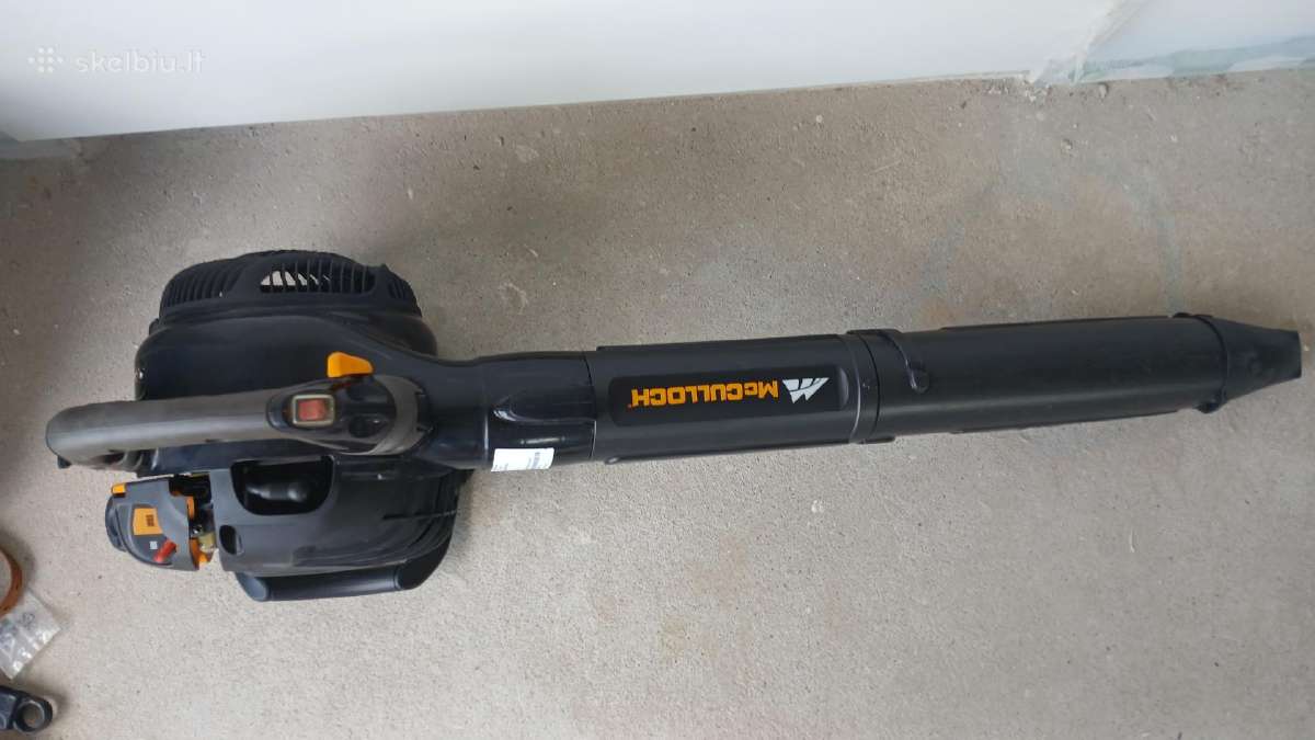 Mccullock Gbv 345 (Husqvarna) lapų sniego pūstuvas - nuotraukos Nr. 3