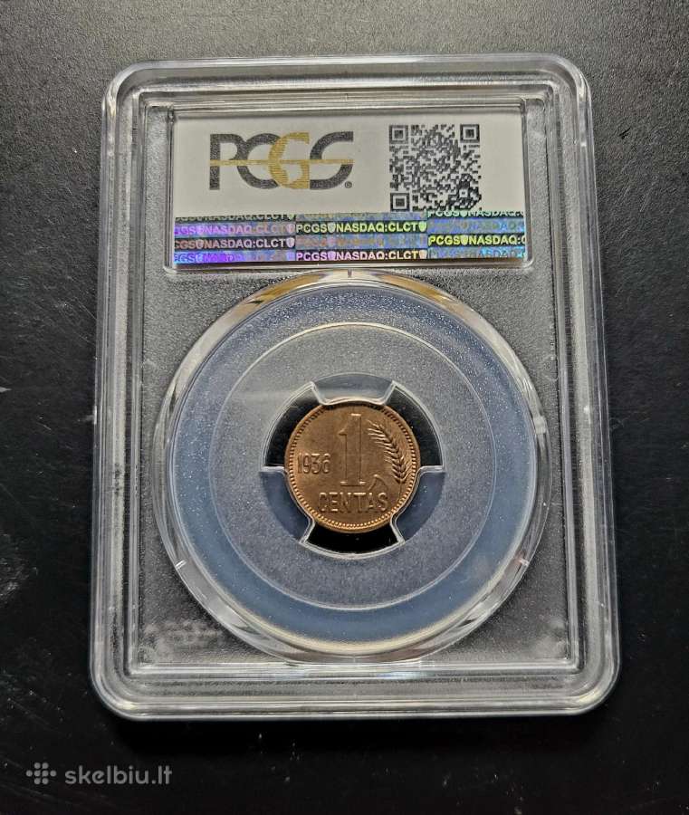 1936 Centas Ms65 Rb - nuotraukos Nr. 2