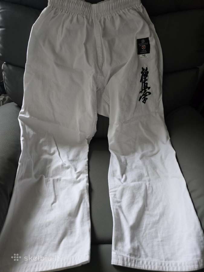 Karate kimono,apsaugos,pirštinės 140cm vaikui - nuotraukos Nr. 2