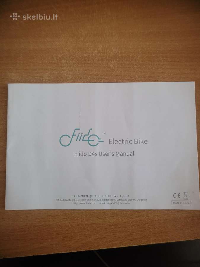 Fiido D4s Sulankstomas Elektrinis Dviratis - nuotraukos Nr. 7