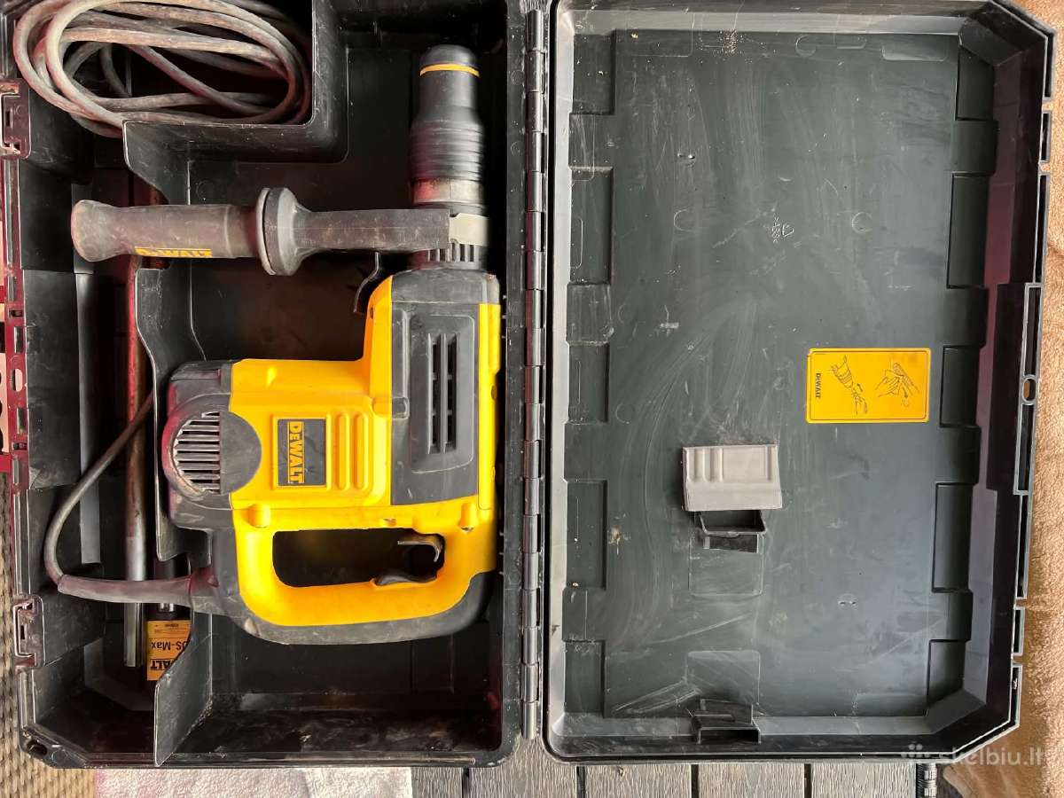 Dewalt D25820-qs Sds-max atskėlimo plaktukas - nuotraukos Nr. 3