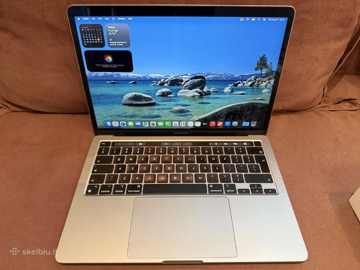 MacBook Pro (Touch bar) M1 2020, 8gb, 512gb - nuotraukos Nr. 2
