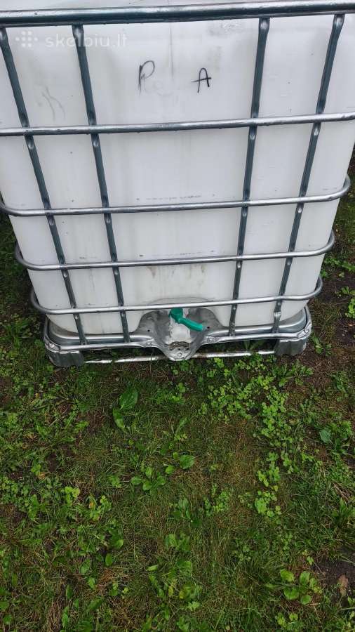 Bačka vandeniui statinė talpa tonine 1000l - nuotraukos Nr. 2