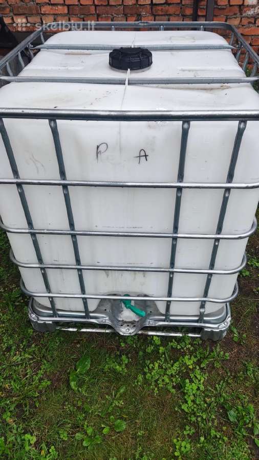 Bačka vandeniui statinė talpa tonine 1000l - nuotraukos Nr. 3